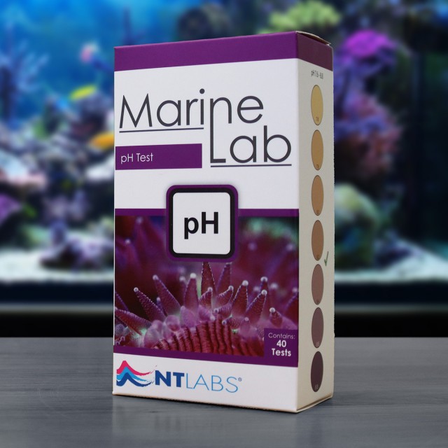 Marine pH Test Display